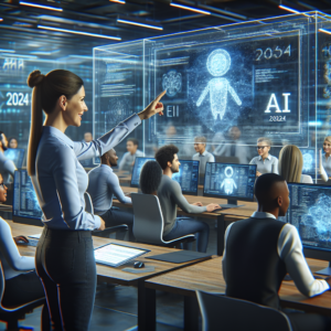 AI talent gap and upskilling are key in 2024, helping businesses train employees, bridge skill shortages, and enhance AI workforce development strategies.